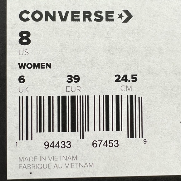 NWT Converse Chuck Taylor All Star Women’s Shoes - Picture 10 of 11